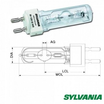 Газоразрядная лампа SYLVANIA BA1200SE NHR(MSR1200) 33153